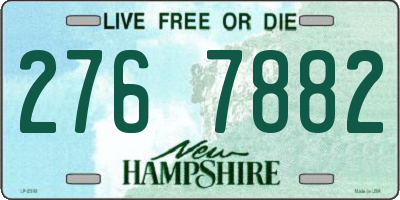 NH license plate 2767882