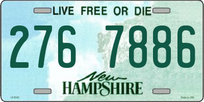 NH license plate 2767886