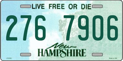NH license plate 2767906