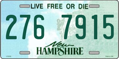 NH license plate 2767915