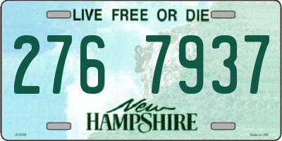 NH license plate 2767937