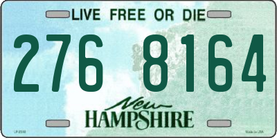 NH license plate 2768164