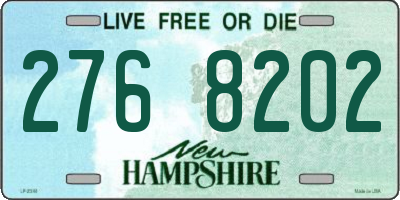 NH license plate 2768202