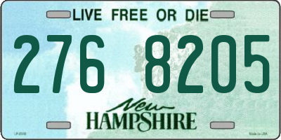 NH license plate 2768205