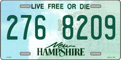 NH license plate 2768209