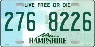 NH license plate 2768226
