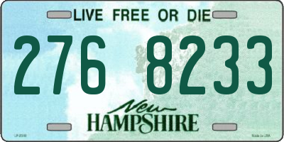 NH license plate 2768233