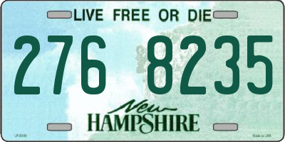 NH license plate 2768235