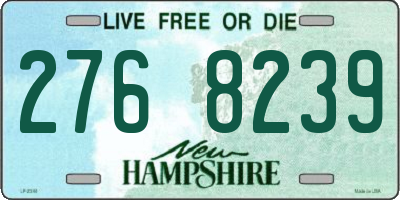 NH license plate 2768239