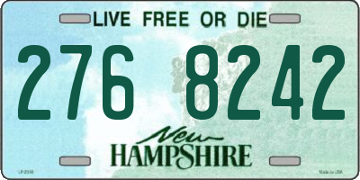 NH license plate 2768242