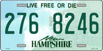 NH license plate 2768246