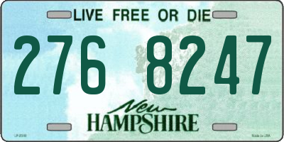 NH license plate 2768247