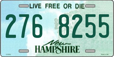 NH license plate 2768255