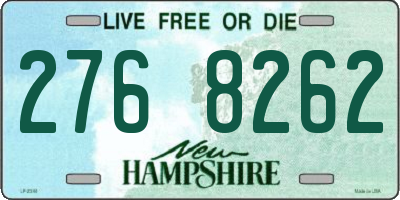 NH license plate 2768262