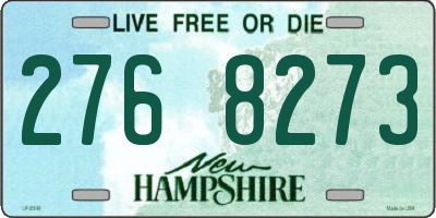 NH license plate 2768273