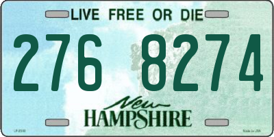 NH license plate 2768274