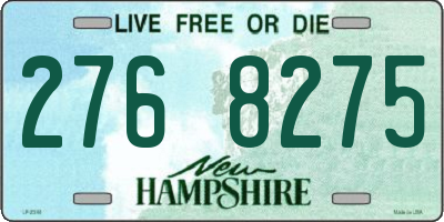 NH license plate 2768275