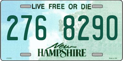 NH license plate 2768290