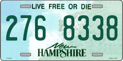 NH license plate 2768338