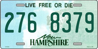 NH license plate 2768379