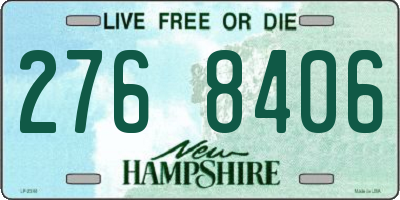 NH license plate 2768406