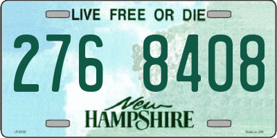 NH license plate 2768408