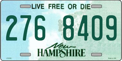 NH license plate 2768409