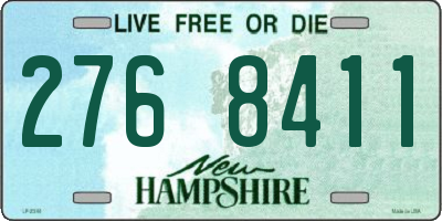 NH license plate 2768411