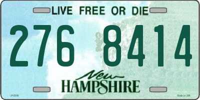 NH license plate 2768414