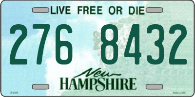 NH license plate 2768432