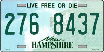 NH license plate 2768437