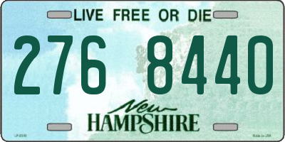 NH license plate 2768440