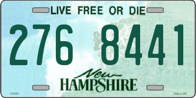 NH license plate 2768441