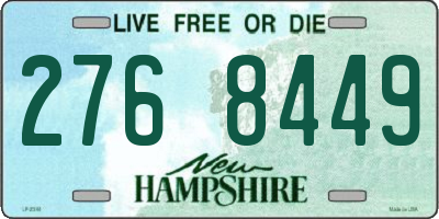 NH license plate 2768449