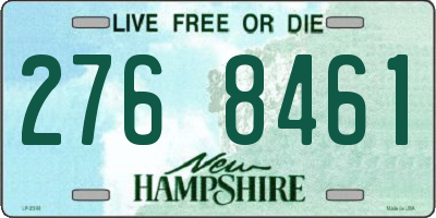 NH license plate 2768461