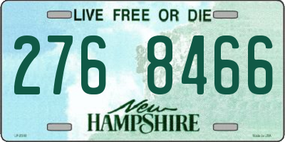 NH license plate 2768466