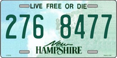 NH license plate 2768477