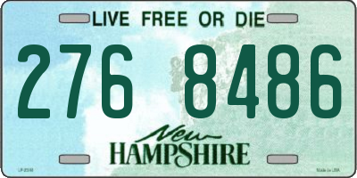 NH license plate 2768486