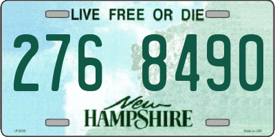 NH license plate 2768490