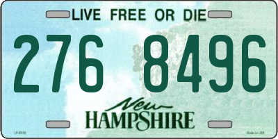 NH license plate 2768496