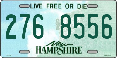 NH license plate 2768556