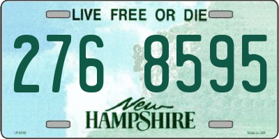 NH license plate 2768595