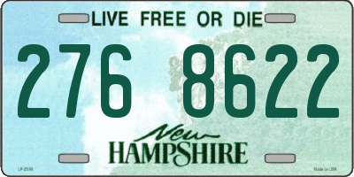 NH license plate 2768622