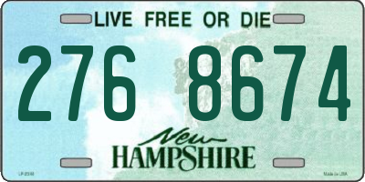 NH license plate 2768674