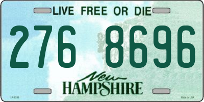 NH license plate 2768696