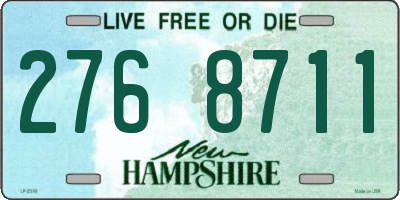 NH license plate 2768711