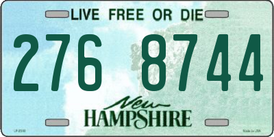 NH license plate 2768744