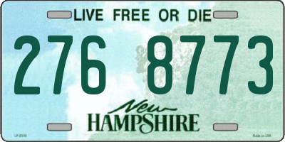 NH license plate 2768773