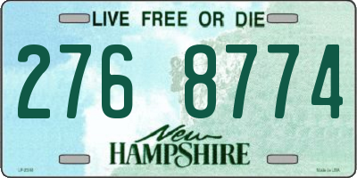 NH license plate 2768774