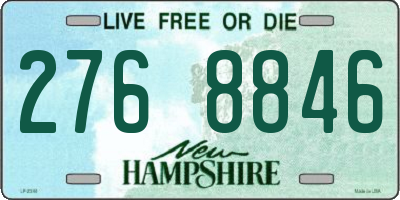 NH license plate 2768846